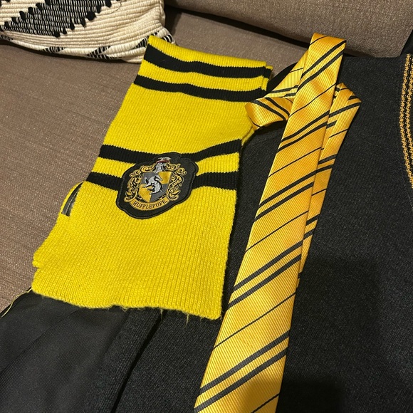 Hermione Granger Harry Potter Hufflepuff Costume - Picture 3 of 10